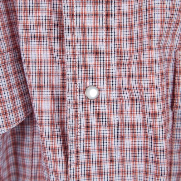Wrangler Pearl Snap Button Front Long Sleeve Shirt Men's 3X - Picture 3 of 6